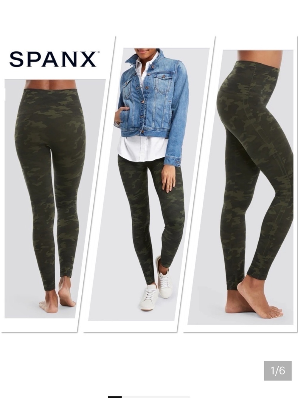 Spanx Look at Me Know Camo Leggings